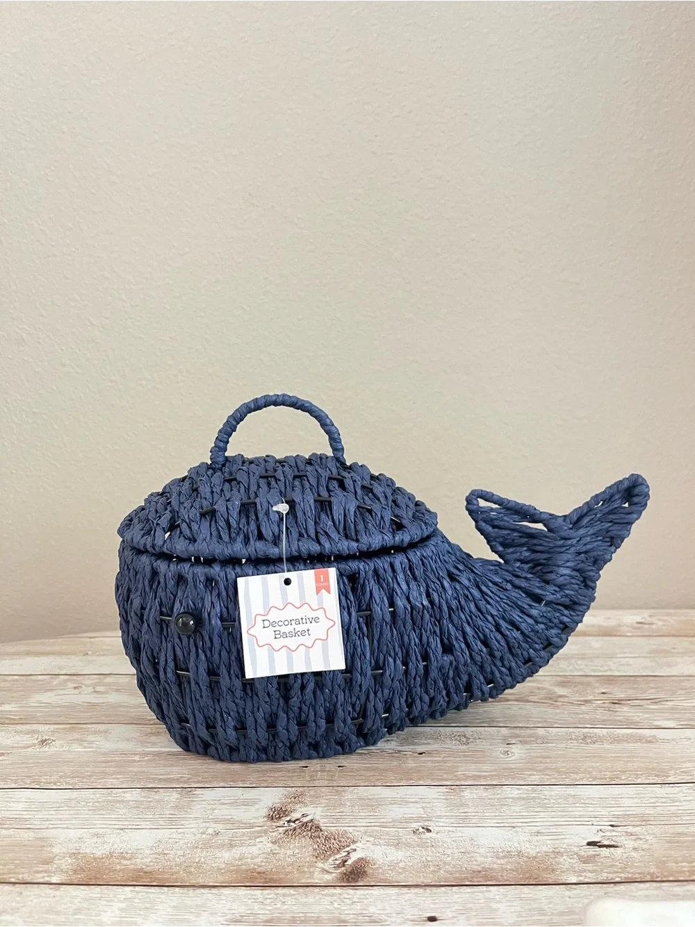 Target Bullseye Summer Blue Whale Basket🌸